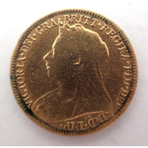 3116 - 1897 half sovereign of Queen Victoria. P&P Group 1 (£14+VAT for the first lot and £1+VAT for subsequ... 