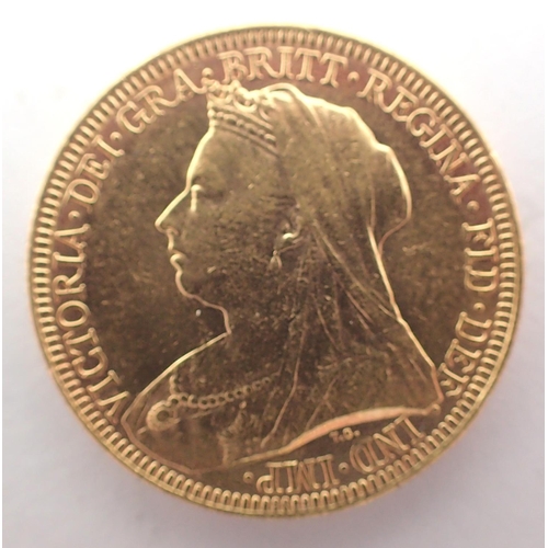 3117 - 1897 full sovereign of Queen Victoria. P&P Group 1 (£14+VAT for the first lot and £1+VAT for subsequ... 