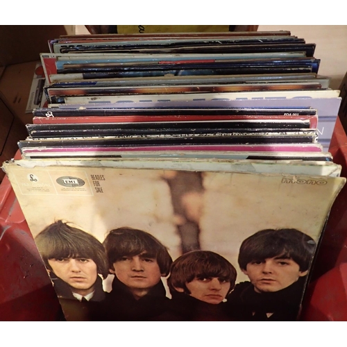 1341 - Box of mixed LPs to include The Beatles. Not available for in-house P&P, contact Paul O'Hea at Mailb... 