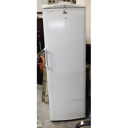 1560 - Hotpoint RLA80 fridge, 180 x 62 x 62 cm H. Not available for in-house P&P, contact Paul O'Hea at Mai... 