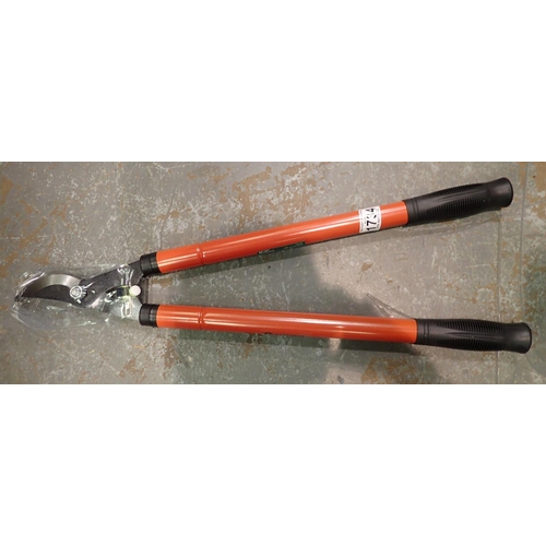 1734 - New unused telescopic loppers. Not available for in-house P&P, contact Paul O'Hea at Mailboxes on 01... 