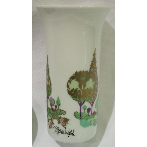 135 - Rosenthal vase and pin dish, vase H: 12 cm. P&P Group 2 (£18+VAT for the first lot and £3+VAT for su... 