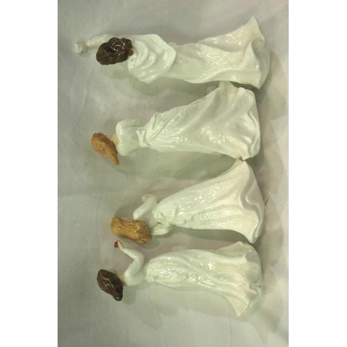 169 - Ten Royal Doulton figurines, each H: 16 cm. P&P Group 3 (£25+VAT for the first lot and £5+VAT for su... 