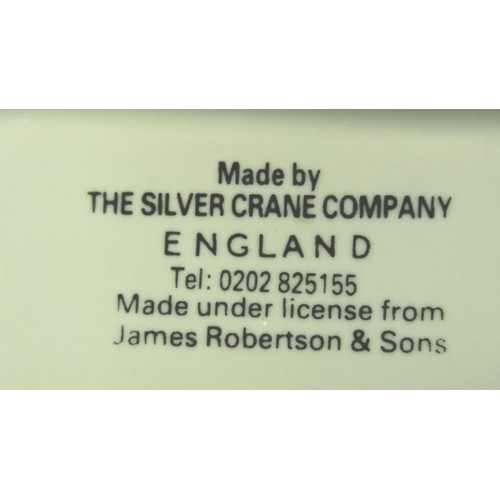 172 - Four Silver Crane Golly ceramic items, largest H: 22 cm. P&P Group 2 (£18+VAT for the first lot and ... 