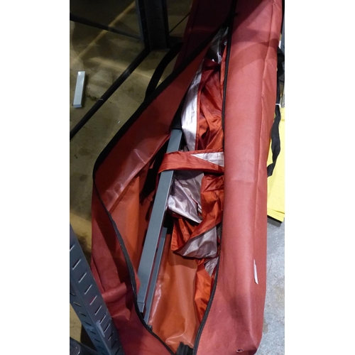 1708A - Gazebo in carry case, unchecked. Not available for in-house P&P, contact Paul O'Hea at Mailboxes on ... 