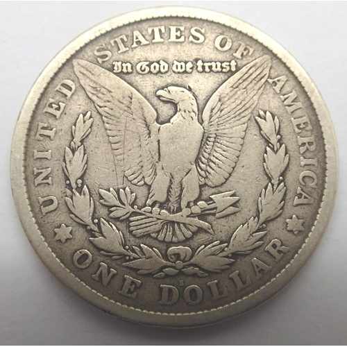 3004 - 1921 American silver Morgan dollar. P&P Group 1 (£14+VAT for the first lot and £1+VAT for subsequent... 