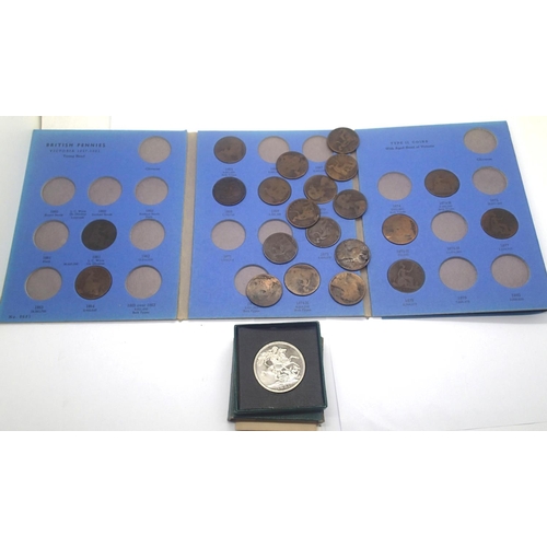 3112 - Collection of world coins to include proof examples and a part-filled Whitman folder.  P&P Group 2 (... 