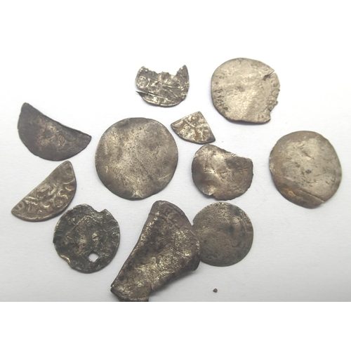 3065 - Collection of hammered silver coins - pennies to farthings. P&P Group 1 (£14+VAT for the first lot a... 