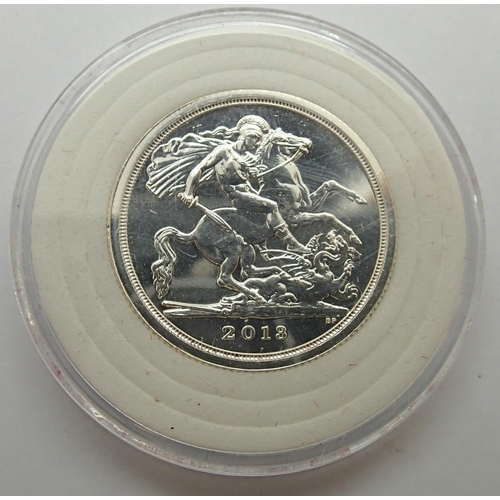 3129 - Silver Bullion: 2018 silver bullion £20 coin, George and Dragon. P&P Group 1 (£14+VAT for the first ... 