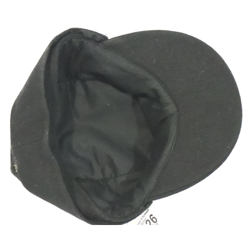 2126 - WWII re-enactment Luftwaffe cap, size 58. P&P Group 2 (£18+VAT for the first lot and £3+VAT for subs... 