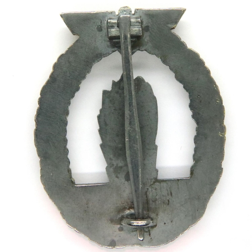 2208 - Kriegsmarine Minesweeper badge, Late War type. P&P Group 1 (£14+VAT for the first lot and £1+VAT for... 