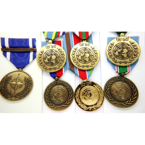 2249 - Seven mixed UN medals. P&P Group 1 (£14+VAT for the first lot and £1+VAT for subsequent lots)