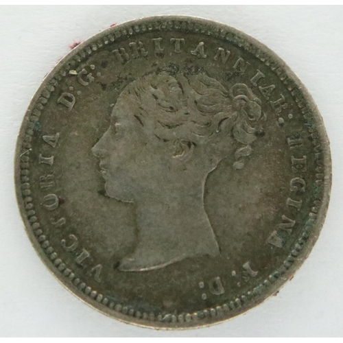 3156 - 1848 Maundy fourpence of Queen Victoria. P&P Group 1 (£14+VAT for the first lot and £1+VAT for subse... 