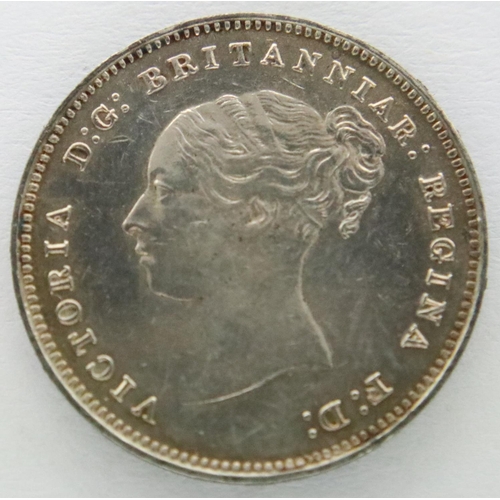 3159 - 1881 Maundy fourpence of Queen Victoria. P&P Group 1 (£14+VAT for the first lot and £1+VAT for subse... 