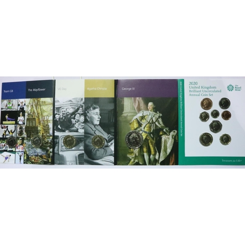 3168 - 2020 annual coin set. P&P Group 1 (£14+VAT for the first lot and £1+VAT for subsequent lots)