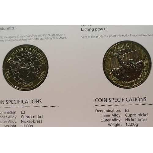 3168 - 2020 annual coin set. P&P Group 1 (£14+VAT for the first lot and £1+VAT for subsequent lots)