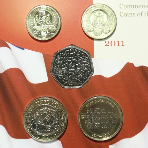 3169 - 2011 coin set. P&P Group 1 (£14+VAT for the first lot and £1+VAT for subsequent lots)