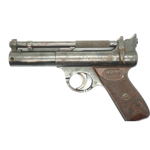 2007 - Webley Senior spring loaded air pistol. P&P Group 2 (£18+VAT for the first lot and £3+VAT for subseq... 