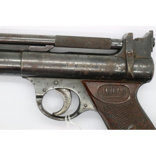 2007 - Webley Senior spring loaded air pistol. P&P Group 2 (£18+VAT for the first lot and £3+VAT for subseq... 