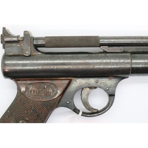 2007 - Webley Senior spring loaded air pistol. P&P Group 2 (£18+VAT for the first lot and £3+VAT for subseq... 