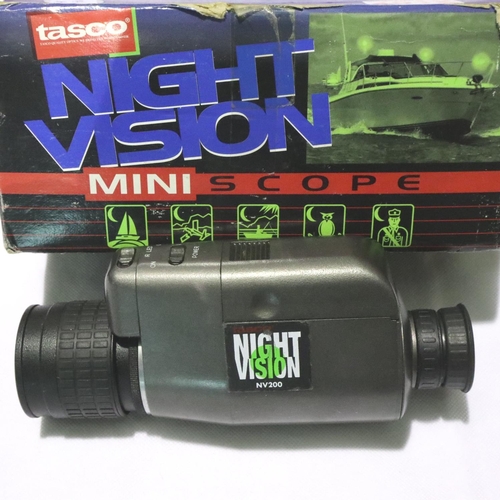 2076 - Boxed Tasco NV200 night vision infrared monocular. P&P Group 2 (£18+VAT for the first lot and £3+VAT... 