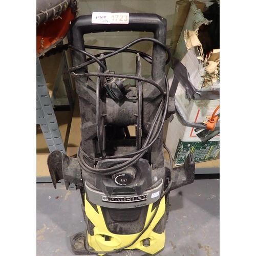 1908 - Karcher KS5.700 pressure washer. Not available for in-house P&P, contact Paul O'Hea at Mailboxes on ... 