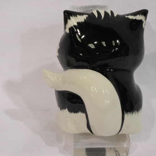 194 - Lorna Bailey cat, Marvin, H: 10 cm. No cracks, chips or visible restoration. P&P Group 1 (£14+VAT fo... 