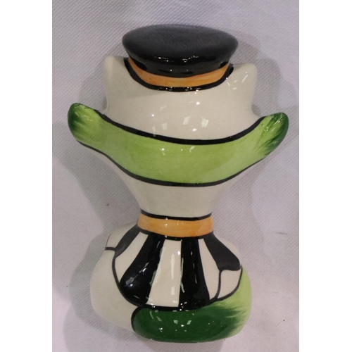 209 - Lorna Bailey cat, Milkman, H: 13 cm. No cracks, chips or visible restoration. P&P Group 1 (£14+VAT f... 