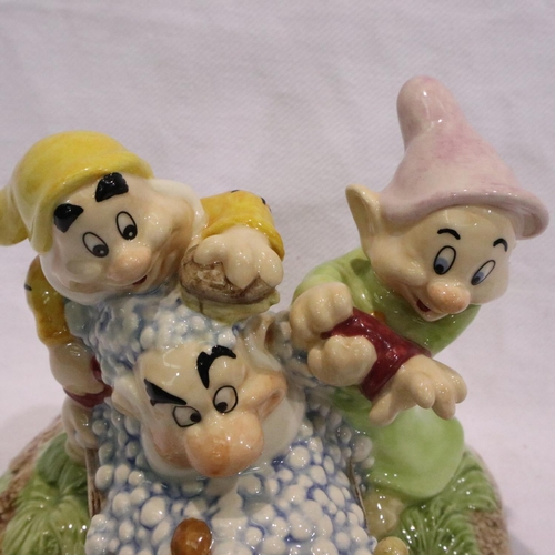 234 - Royal Doulton figural group, Grumpys Bathtime, from the Snow White and The Seven Dwarfs Disney serie... 