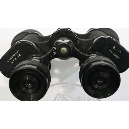 291 - Lieberman & Gortz 20 x 40 binoculars. P&P Group 2 (£18+VAT for the first lot and £3+VAT for subseque... 