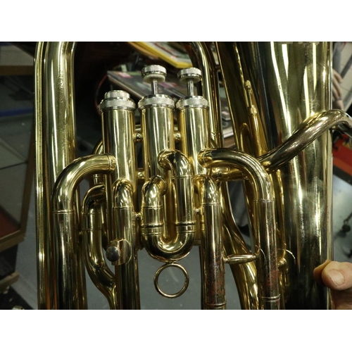 314 - JO247 cased Euphonium. P&P Group 3 (£25+VAT for the first lot and £5+VAT for subsequent lots)