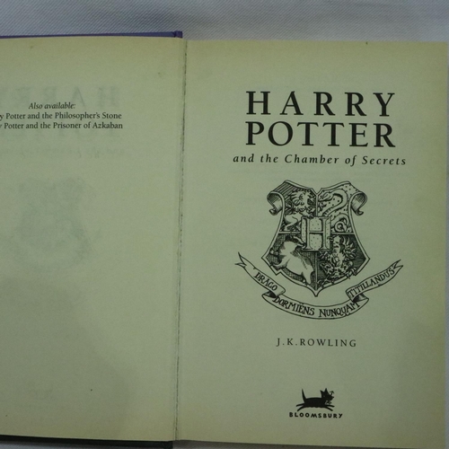 342 - Harry Potter by JK Rowling, eight Bloomsbury first editions including Harry Potter and The Half Bloo... 