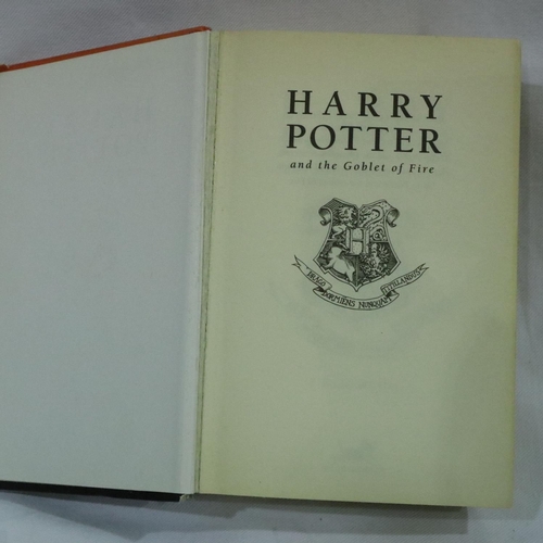 342 - Harry Potter by JK Rowling, eight Bloomsbury first editions including Harry Potter and The Half Bloo... 