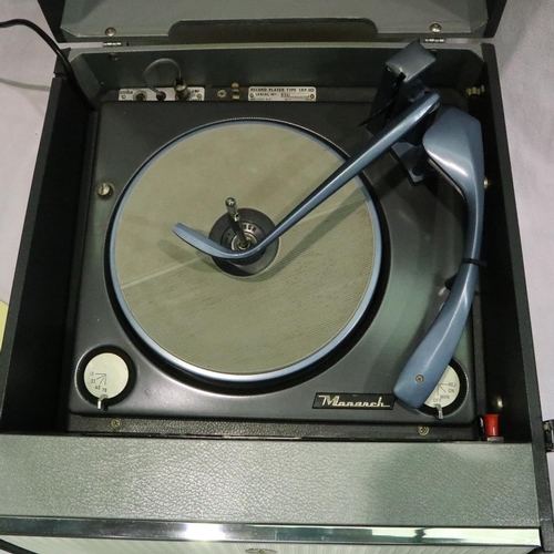 357 - Bush Monarch mono record player. P&P Group 3 (£25+VAT for the first lot and £5+VAT for subsequent lo... 