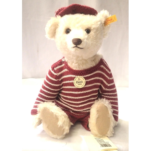 2116 - Steiff Bears, replica 1907 Classic Bear, with growler, H: 40 cm. P&P Group 1 (£14+VAT for the first ... 