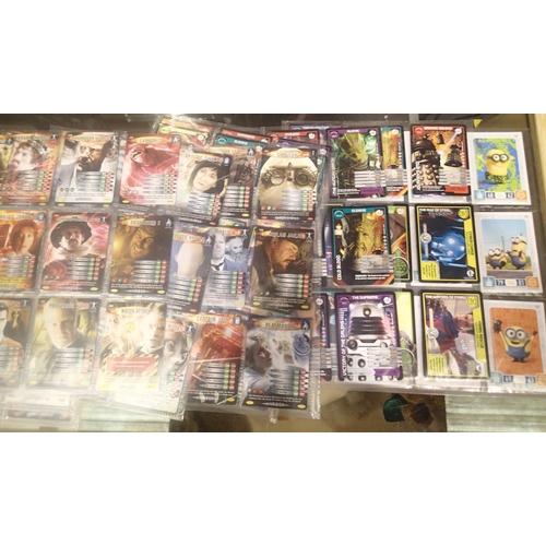 2123 - Large collection of mixed collector cards to include Pokemon, Dr Who, Lego and Pokemon tins. P&P Gro... 