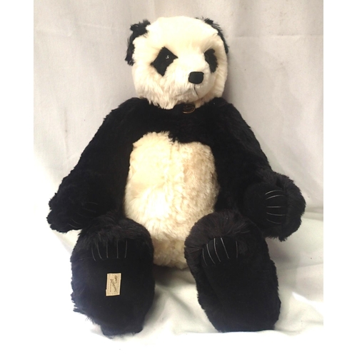 2083 - Deans Panda Bear Noodle with certificate; H: 54 cm. P&P Group 1 (£14+VAT for the first lot and £1+VA... 