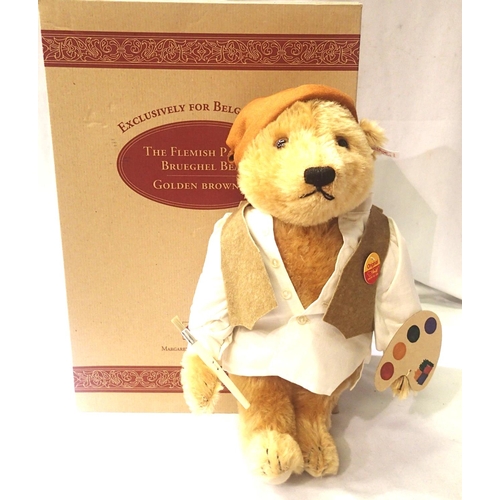 2115 - Steiff Bears The Flemish Painter, Brueghel Bear, limited edition of 1847 pieces, with growler, circa... 