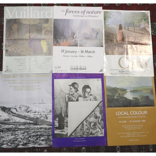 3072 - Twenty-one Northern Gallery advertising posters, circa 1980-1992, each 42 x 60 cm. Not available for... 