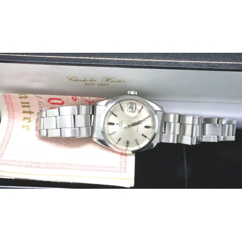 69 - Tudor: Oyster date automatic Gents wristwatch, stainless steel with date aperture, recently serviced... 