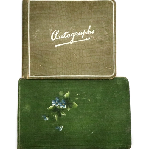 95 - Two autograph books, years 1916-1930s. No noticeable marks. P&P Group 1 (£14+VAT for the first lot a... 