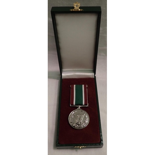 1081 - Boxed WRVS medal, not engraved. P&P Group 1 (£14+VAT for the first lot and £1+VAT for subsequent lot... 