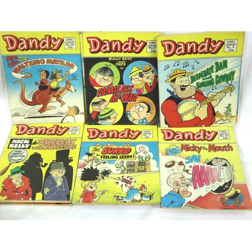 397 - Thirty Dandy comic library magazines. P&P Group 3 (£25+VAT for the first lot and £5+VAT for subseque... 