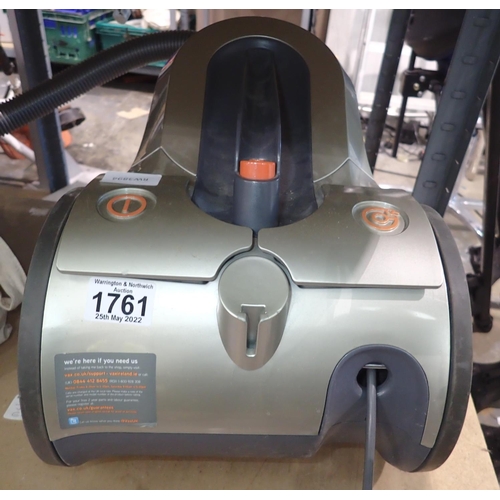 1761 - Vax Performance Three vacuum cleaner. Not available for in-house P&P, contact Paul O'Hea at Mailboxe... 