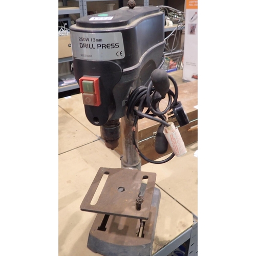 1772 - Performance 250W 13mm pillar drill . Not available for in-house P&P, contact Paul O'Hea at Mailboxes... 