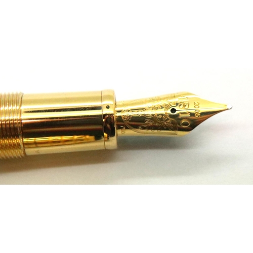 99 - Mont Blanc: Patron of Art limited edition fountain pen, Pope Julius II, 1757/4810. It pays tribute t... 