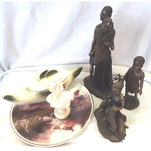 1226 - Mixed figurines and ceramics. Not available for in-house P&P, contact Paul O'Hea at Mailboxes on 019... 