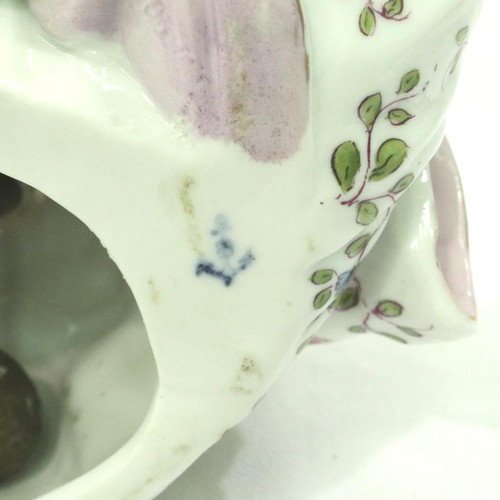 218 - A late 19th Century German Ernst Bohne & Sohne porcelain nodding pagoda figure, with weighted noddin... 