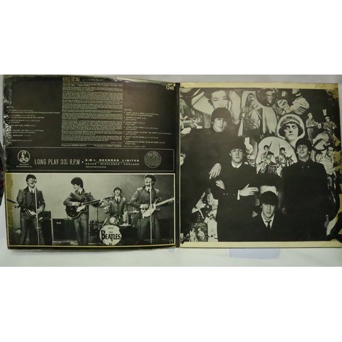 321 - The Beatles Beatles For Sale, black and yellow label XEX503-3N PMC1240. Good used/played condition, ... 
