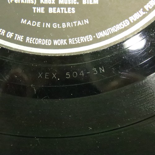 321 - The Beatles Beatles For Sale, black and yellow label XEX503-3N PMC1240. Good used/played condition, ... 
